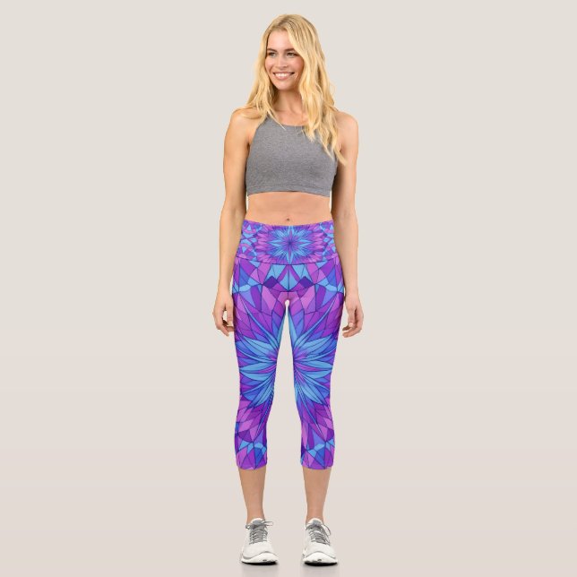 Cathedral Star Capri Leggings (Vorderseite)