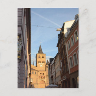 Cathedral View Trier Postkarte