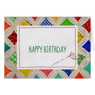 Cathedral Window Quilt Anniversaire