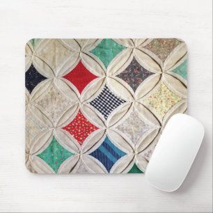 Cathedral Window Quilt Mouse Pad Mousepad