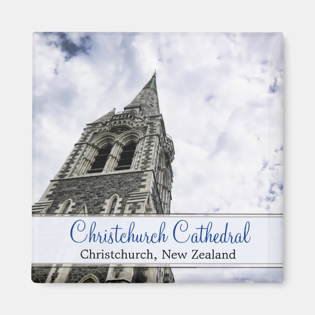 Cathédrale Christ Church, Magnet Nouvelle-Zélande (Devant)