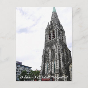 Cathédrale ChristChurch, Nouvelle-Zélande Carte po