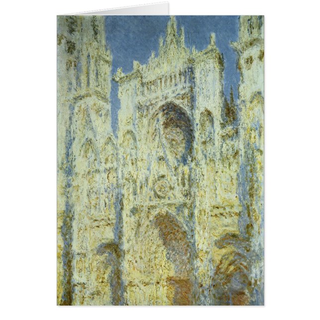 Cathédrale de Rouen Façade Ouest Lumière du soleil (Devant)