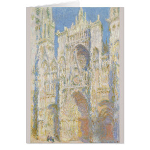 Cathédrale de Rouen Façade Ouest Lumière du soleil
