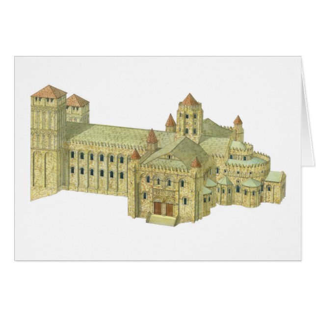 Cathédrale romane de Saint-Jacques-de-Compostelle (Devant horizontal)