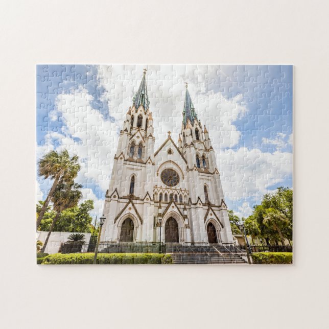 Cathédrale Saint-Jean-Baptiste Savannah Puzzle (Horizontal)