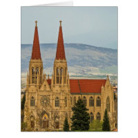 Cathédrale Sainte-Hélène, Helena, Montana Card