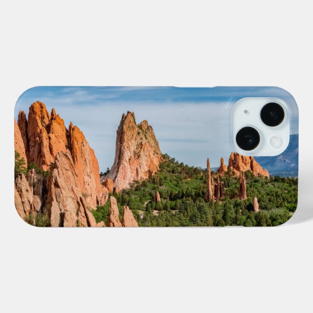 Cathédrale Spires Formations Colorado coque iphone (Verso (horizontal))