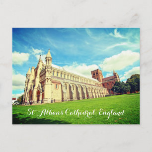 Cathédrale St Albans, Angleterre, carte postale