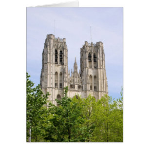 Cathédrale St Michel & Gudule, Bruxelles, Belgique