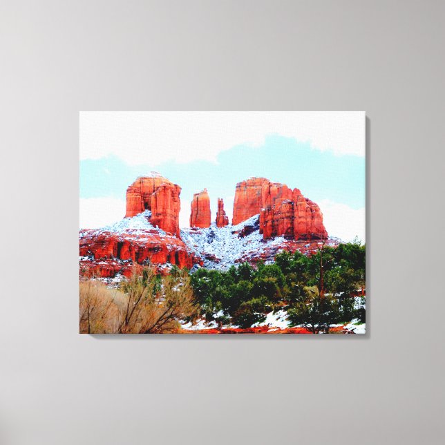 Cathedralgestein gewickelt Leinwand (Vorderseite)