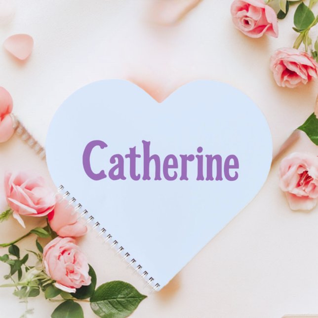 Catherine Aqua Carnet Mint Heart (Catherine Aqua Heart Notebook)