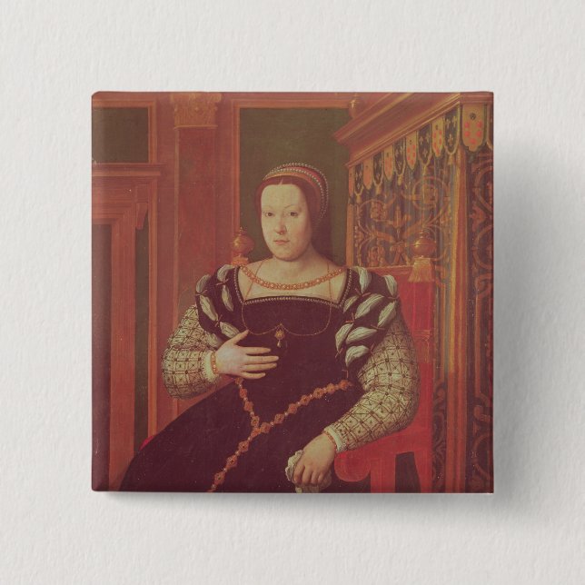 Catherine de Medici, 1585-86 Button (Vorderseite)