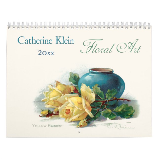 Catherine Klein Floral Art Kalender (Titelbild)