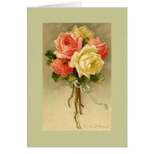Catherine Klein rosa u. weiße Rosen LTGR