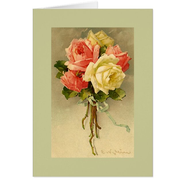 Catherine Klein rosa u. weiße Rosen LTGR (Vorne)