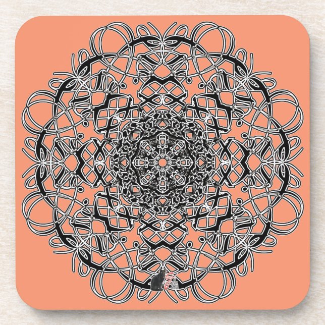 Catherine Octa Glyph Dusk Untersetzer (Vorderseite)