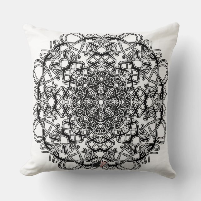 Catherine Octa Glyph Pillow Kissen (Vorderseite)
