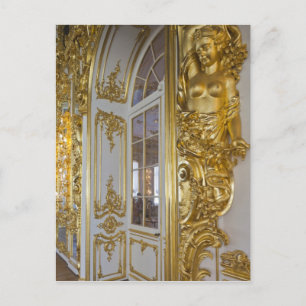 Catherine Palace, detail of the Great Hall Postkarte