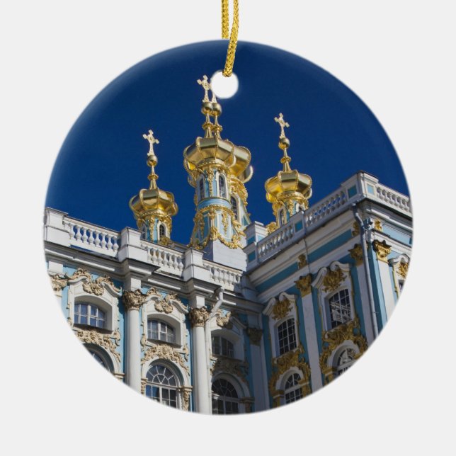 Catherine Palace Kapelle Detail Keramikornament (Vorne)