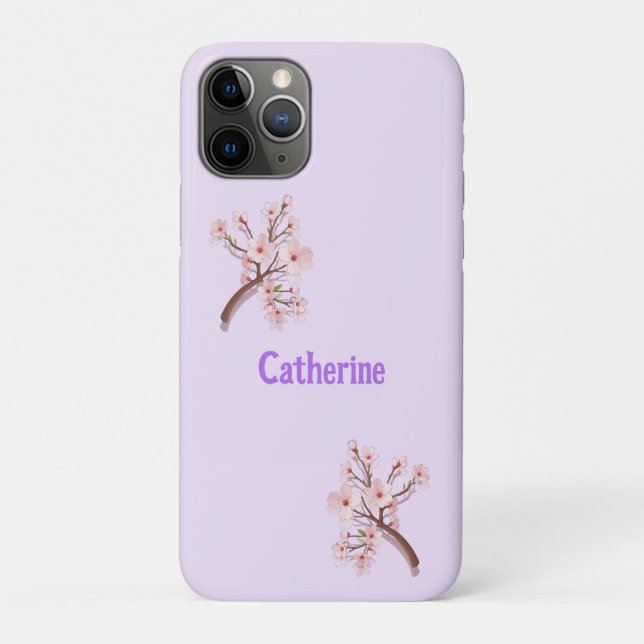 Catherine Sakura Blossom Branch Heart Case-Mate iPhone Hülle (Rückseite)