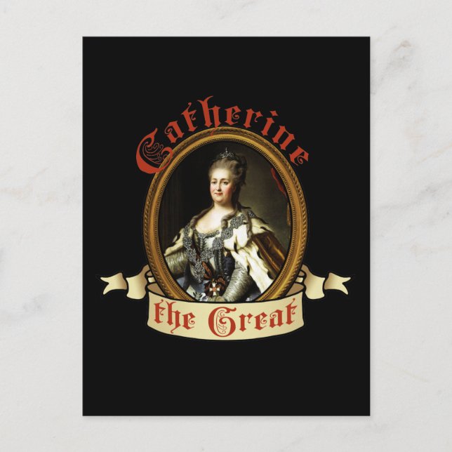 Catherine The Great Postkarte (Vorderseite)