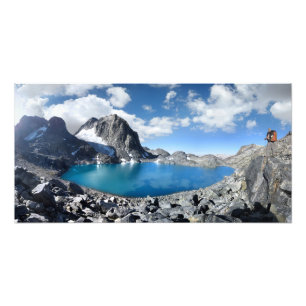 Catherine- und Banner Peak-See - Sierra Nevada Fotodruck