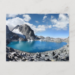 Catherine- und Banner Peak-See - Sierra Nevada Postkarte