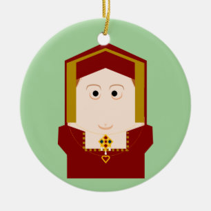 Catherine von Aragon Keramik Ornament