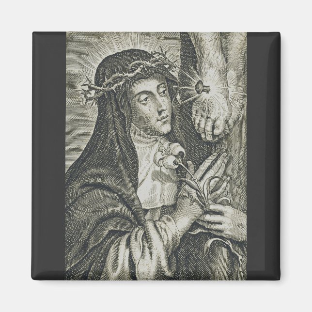 Catherine von Siena Magnet (Vorne)
