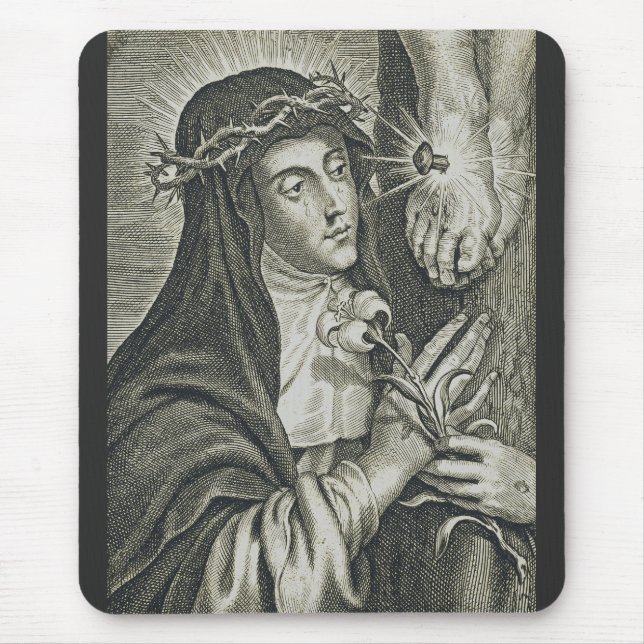 Catherine von Siena Mousepad (Vorne)