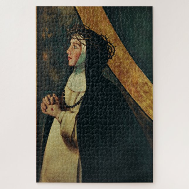 Catherine von Siena von Juan Bautista Maino (Vertikal)