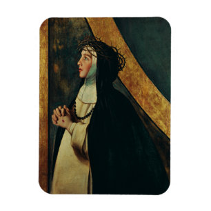Catherine von Siena von Juan Bautista Maino Magnet