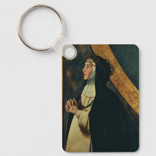 Catherine von Siena von Juan Bautista Maino Schlüsselanhänger