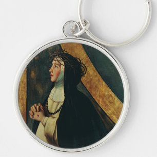 Catherine von Siena von Juan Bautista Maino Schlüsselanhänger