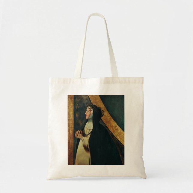 Catherine von Siena von Juan Bautista Maino Tragetasche (Vorne)