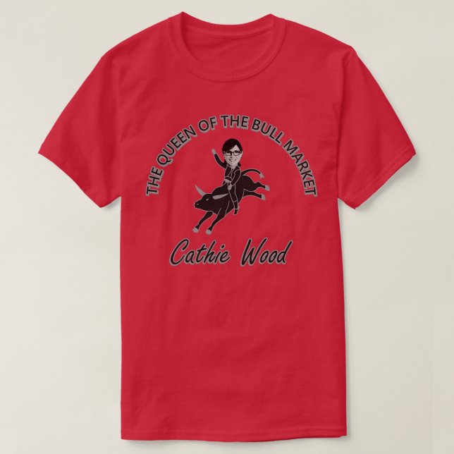 Cathie Wood ARK Invest T-Shirt (Design vorne)