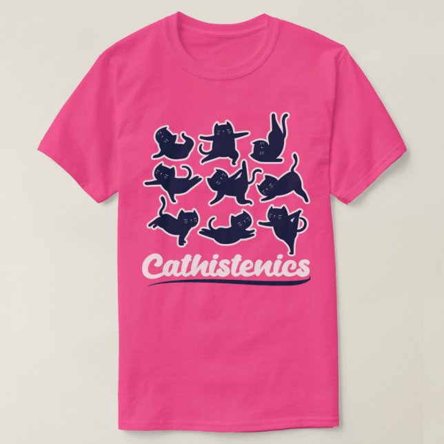 Cathistenics Calisthenics Street Body Workout Funn T-Shirt (Design vorne)