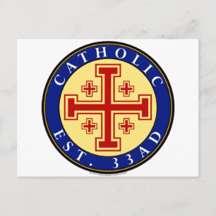 CATHOLIC POSTKARTE