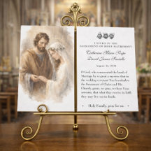 Catholic Wedding Betrothal Prayer Mary Joseph