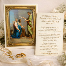 Catholic Wedding Prayer Betrothal Mary Joseph