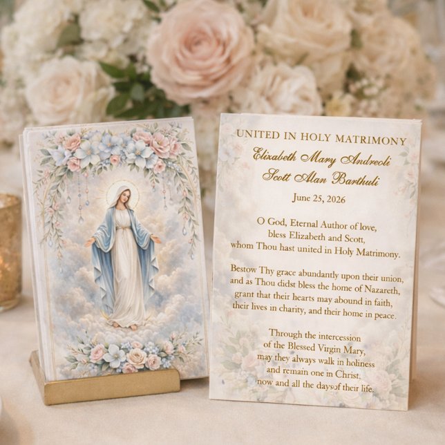 Catholic Wedding Prayer – Our Lady of Grace (Créateur téléchargé)