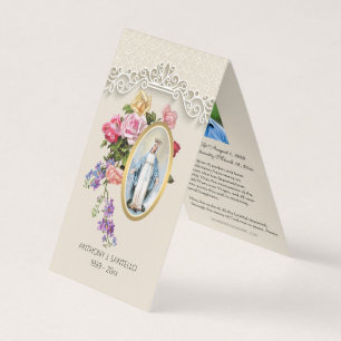 Catholique Vierge Marie Prière Carte Sainte