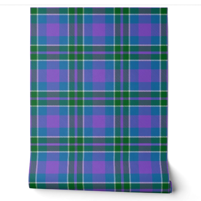 Cathro Tartan Kariert Scottish Clan Tapete (Abrollen)