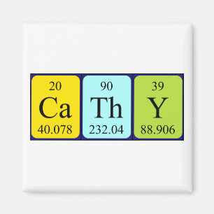 Cathy Periodenmagnet Magnet