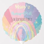 Caticorn Cat Meow-Gical Birthday Kid Ballon<br><div class="desc">Magische Caticorn-Halbgärtnerlinie für Mädchen jeden Alters. Niedlicher,  pastellfarbener Regenbogen mit Katzeneinhorn und Sternen. Weitere Party-Vorräte sind ebenfalls verfügbar. Alle editierbar!</div>
