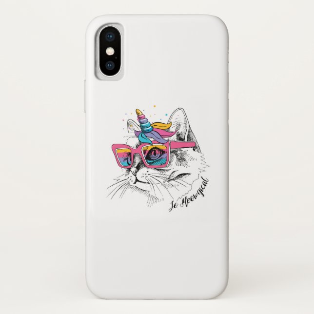 Caticorn | so Meowgical Case-Mate iPhone Hülle (Rückseite)