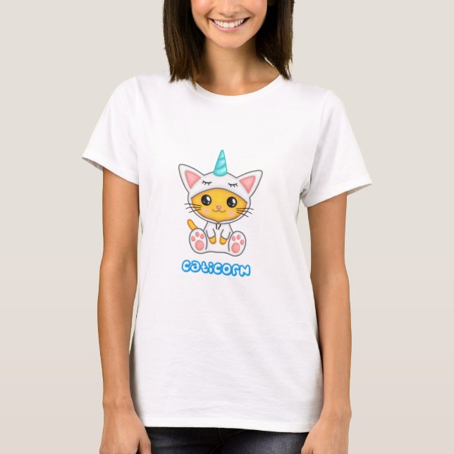 Caticorn T-Shirt (Vorderseite)