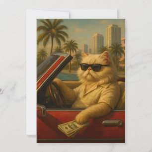 Catillac Vibes Dankeskarte