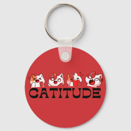 Catitude Charm – Memories at Your Fingertips 😺 Schlüsselanhänger